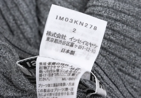 ISSEY MIYAKE Pleated Dolman T-shirt K-167048_011