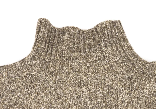 ISSEY MIYAKE Wool Blend High-neck Knit Dress K-167050_004
