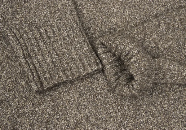 ISSEY MIYAKE Wool Blend High-neck Knit Dress K-167050_006