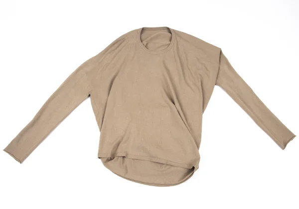 ISSEY MIYAKE Rayon Poly Asymmetry Top K-167052_002