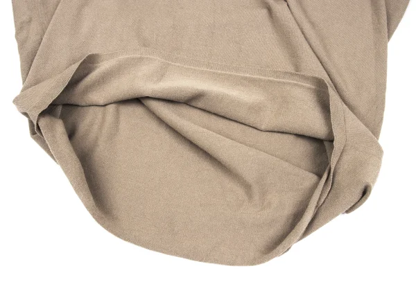 ISSEY MIYAKE Rayon Poly Asymmetry Top K-167052_007