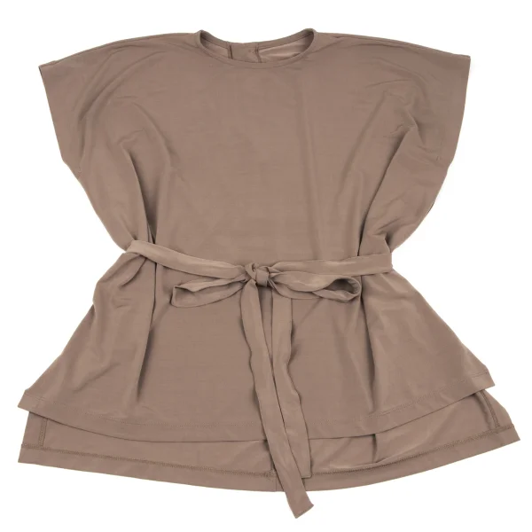 ISSEY MIYAKE Stretch Waist String Top K-167053_002