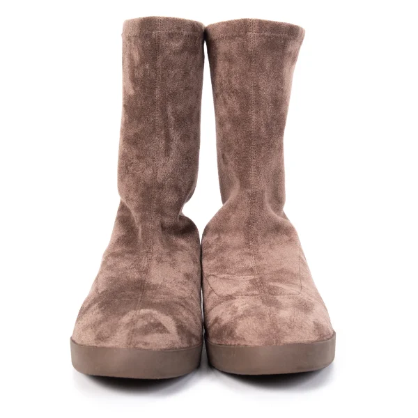 ISSEY MIYAKE×UN SKIN Synthetic Suede Short Boots K-167059_003