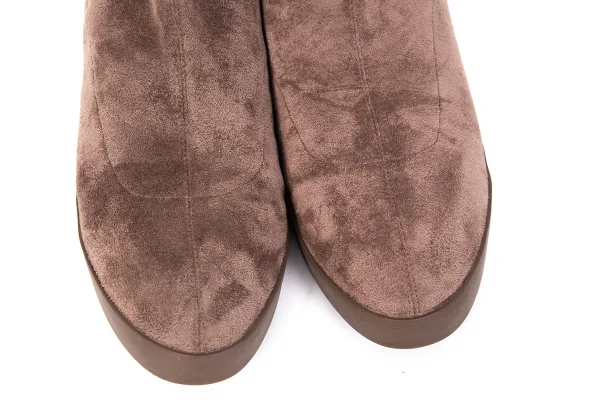 ISSEY MIYAKE×UN SKIN Synthetic Suede Short Boots K-167059_004