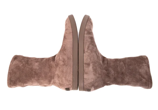 ISSEY MIYAKE×UN SKIN Synthetic Suede Short Boots K-167059_007