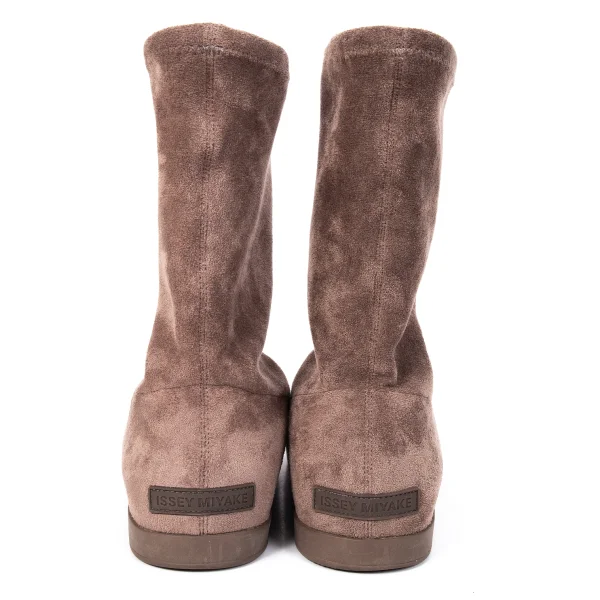 ISSEY MIYAKE×UN SKIN Synthetic Suede Short Boots K-167059_008