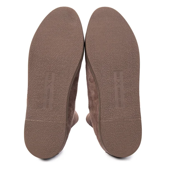 ISSEY MIYAKE×UN SKIN Synthetic Suede Short Boots K-167059_011