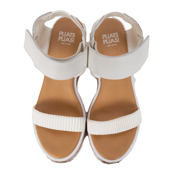 PLEATS PLEASE Wedge Sandals K-167062_002