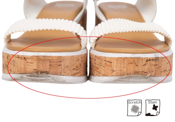 PLEATS PLEASE Wedge Sandals K-167062_005