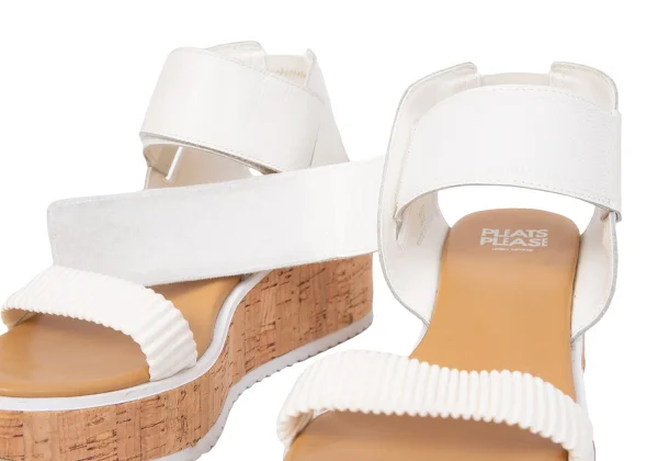 PLEATS PLEASE Wedge Sandals K-167062_008