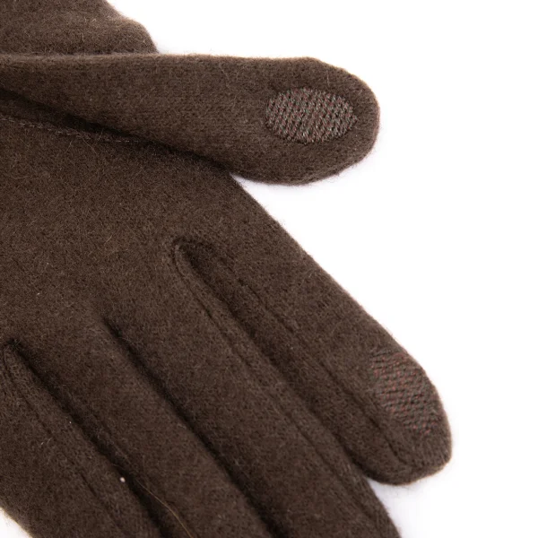 ISSEY MIYAKE HaaT Leather Piping Cashmere Glove K-167063_004