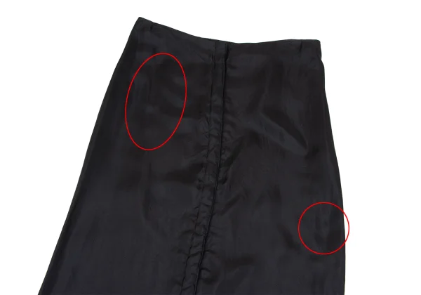 ANN DEMEULEMEESTER Silk Many Button Design Wrap Skirt K-167067_003