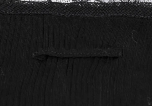 Jean Paul GAULTIER Lace Switching Rib Cardigan K-167072_013