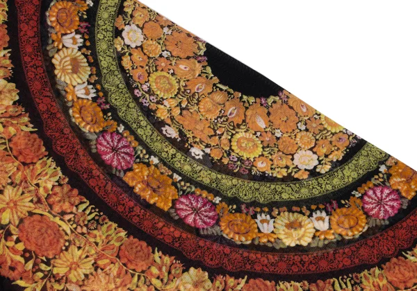 Jean Paul GAULTIER Floral Printed Mesh Sleeveless Dress K-167074_009