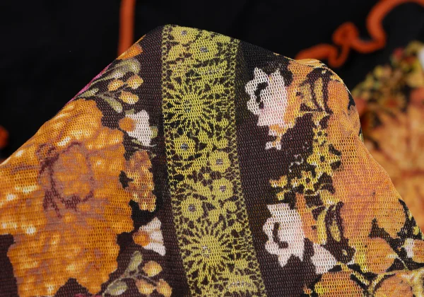 Jean Paul GAULTIER Floral Printed Mesh Sleeveless Dress K-167074_013