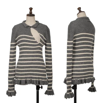 Unbranded Striped Skipper Flare Knit