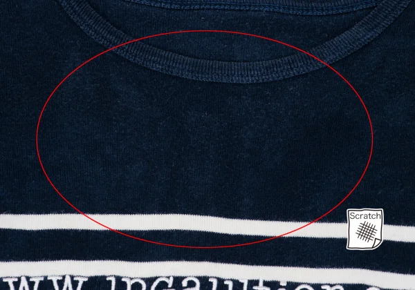 Jean Paul GAULTIER Logo Embroidery Striped Long Sleeve T-shirt K-167078_005