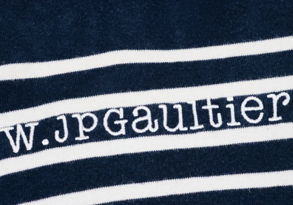 Jean Paul GAULTIER Logo Embroidery Striped Long Sleeve T-shirt K-167078_006