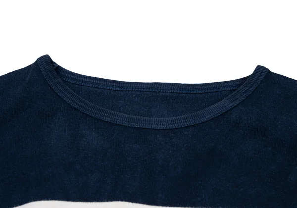 Jean Paul GAULTIER Logo Embroidery Striped Long Sleeve T-shirt K-167078_007