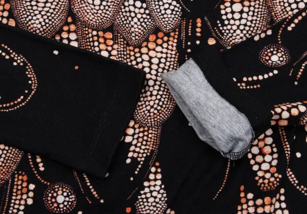 Jean Paul GAULTIER FEMME Cotton Scale Printed Draped Neck K-167079_007