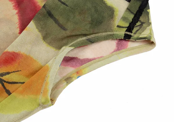 Jean Paul GAULTIER FEMME Floral Watercolor Printed Mesh Sleeveless Tunic K-167080_007