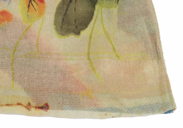 Jean Paul GAULTIER FEMME Floral Watercolor Printed Mesh Sleeveless Tunic K-167080_009