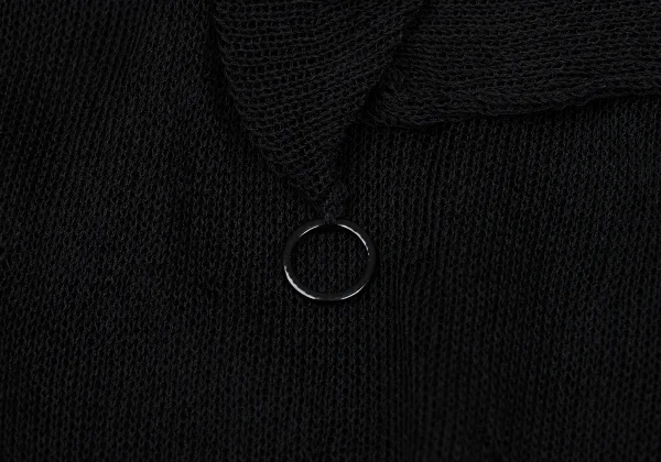 Jean Paul GAULTIER FEMME Rayon Blend Lace-Up Sleeveless Cardigan K-167081_005