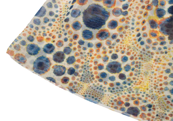 Jean Paul GAULTIER FEMME Dot Print Lace-up Mesh Sleeveless Blouse K-167083_008