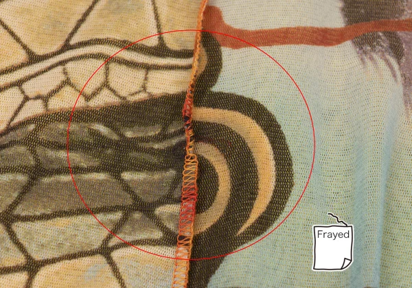 Jean Paul GAULTIER FEMME Kite Print Mesh Skirt K-167085_004