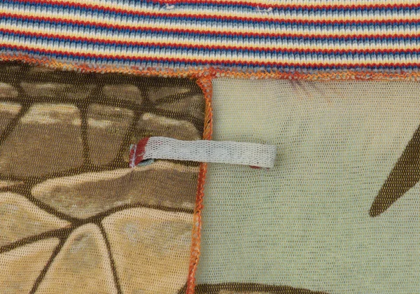 Jean Paul GAULTIER FEMME Kite Print Mesh Skirt K-167085_012