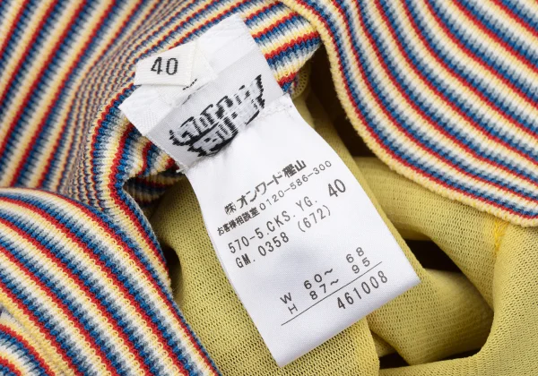 Jean Paul GAULTIER FEMME Kite Print Mesh Skirt K-167085_016