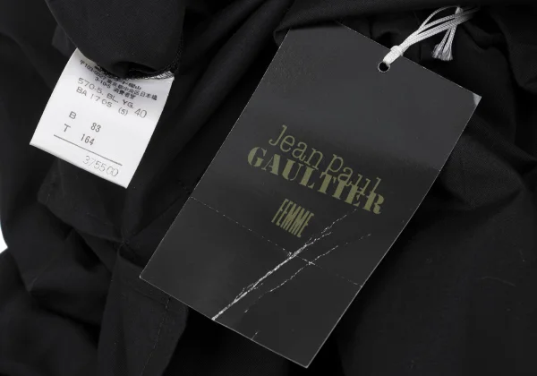 Jean Paul GAULTIER MAILLE FEMME Cotton Long Neck Blouse K-167087_013