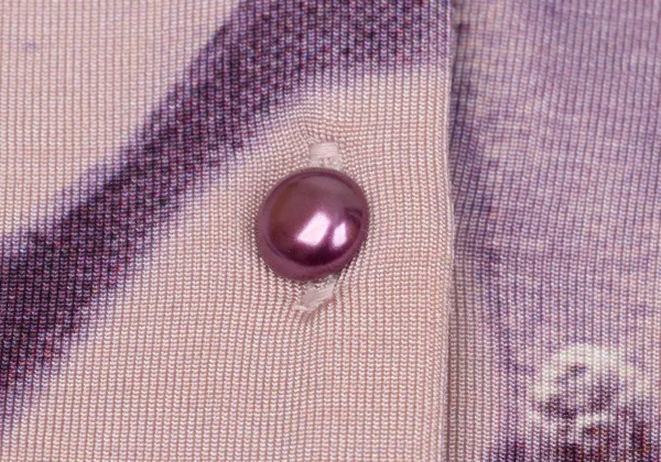 Jean Paul GAULTIER MAILLE FEMME Knit Trompe l'oeil Stretch Cardigan K-167089_005