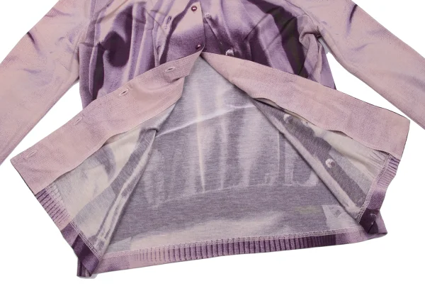 Jean Paul GAULTIER MAILLE FEMME Knit Trompe l'oeil Stretch Cardigan K-167089_009