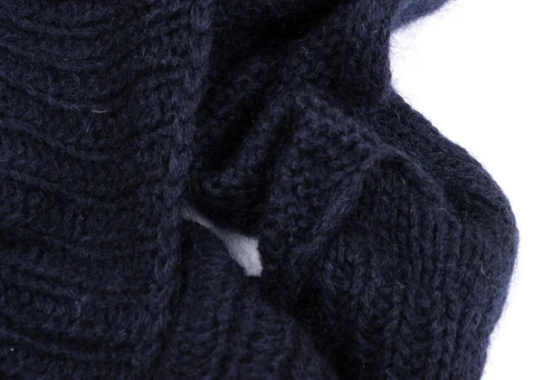 Maison Martin Margiela White Tag Wool Knit Top & Arm Covers K-167093_009