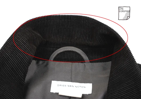 DRIES VAN NOTEN Corduroy 2B Jacket K-167096_005