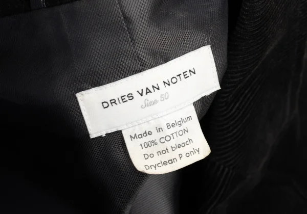DRIES VAN NOTEN Corduroy 2B Jacket K-167096_020
