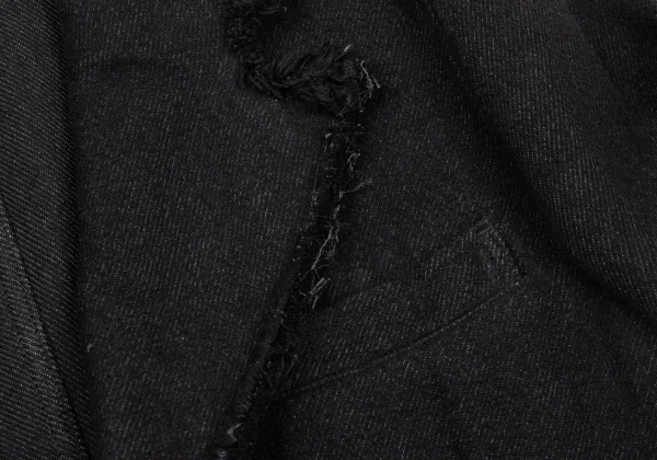COMME des GARCONS HOMME PLUS Dyed Cut Off Jacket K-167100_006