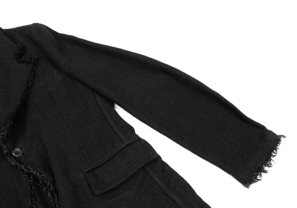 COMME des GARCONS HOMME PLUS Dyed Cut Off Jacket K-167100_007