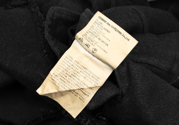 COMME des GARCONS HOMME PLUS Dyed Cut Off Jacket K-167100_015