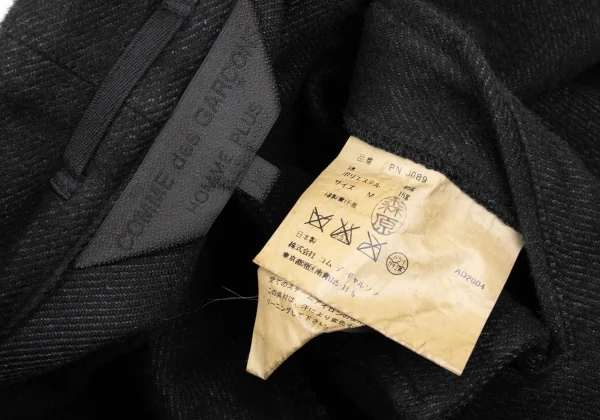 COMME des GARCONS HOMME PLUS Dyed Cut Off Jacket K-167100_016