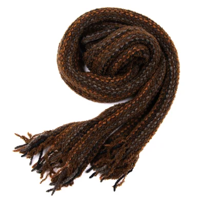 DRIES VAN NOTEN Wool Fringe Knit Stole