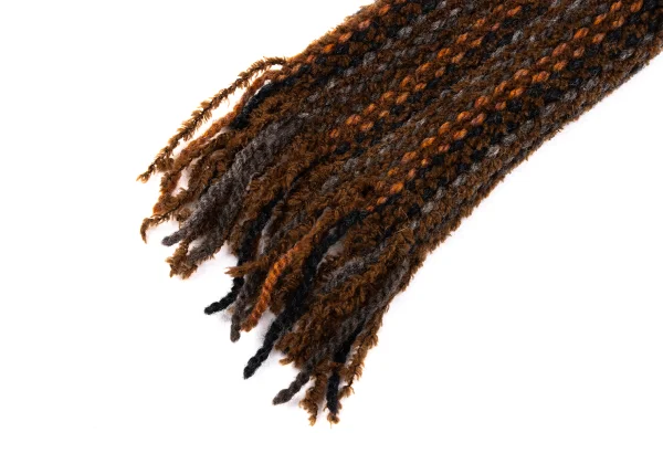 DRIES VAN NOTEN Wool Fringe Knit Stole K-167103_003