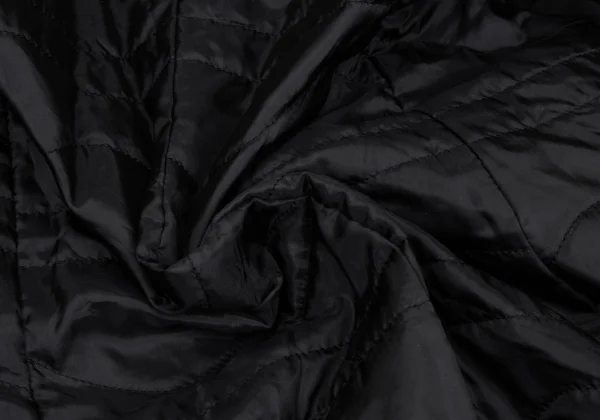 COMME des GARCONS Poly Frill Design Quilted Long Jacket K-167107_017