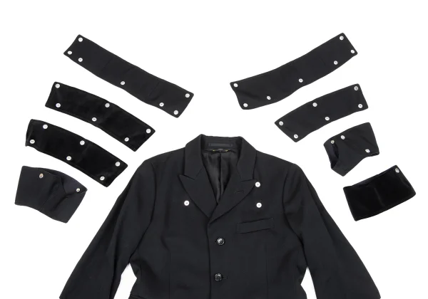 COMME des GARCONS Wool Gaba Armor Jacket K-167109_009