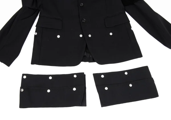 COMME des GARCONS Wool Gaba Armor Jacket K-167109_014