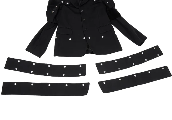 COMME des GARCONS Wool Gaba Armor Jacket K-167109_015