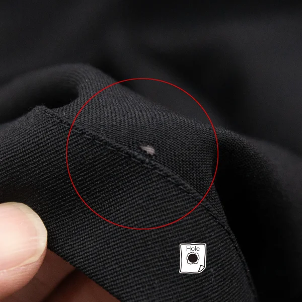 Yohji Yamamoto FEMME Wool Gaba Patchwork Coat K-167111_010