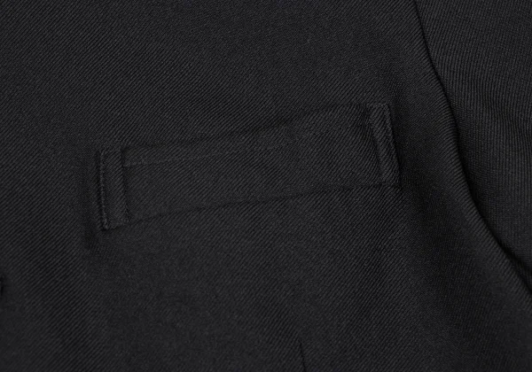 BLACK COMME des GARCONS Poly Skirt Patch Jacket K-167112_006