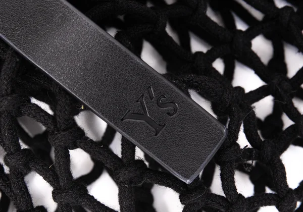 Y's Leather Handle Mesh Tote Bag K-167113_011